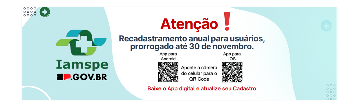 Recadastramento IAMSPE